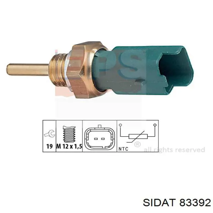 Sensor de posición del árbol de levas Nissan Navara D40M