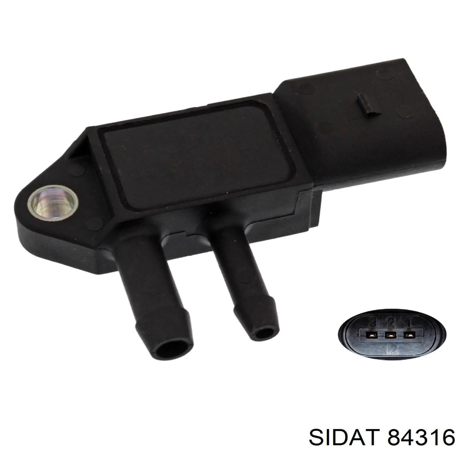 84316 Sidat sensor de presion gases de escape