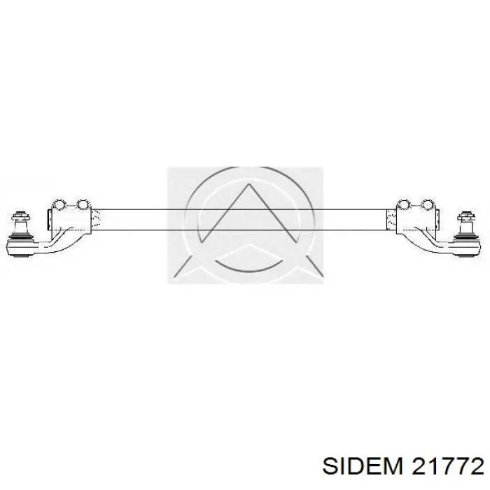 21772 Sidem Brazo inferior izquierdo de la suspensión delantera