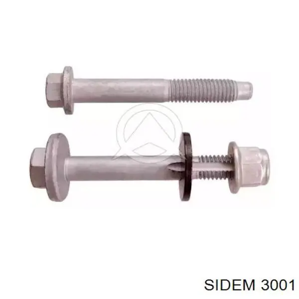 Juego de pernos de fijación del brazo inferior trasero Sidem 3001