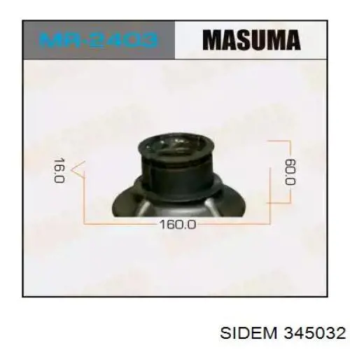 Guardapolvo de dirección Sidem 345032 precio, desde 10,51 EUR