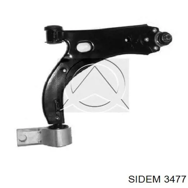Brazo inferior derecho de la suspensión delantera Sidem 3477 precio, desde 48,66 EUR