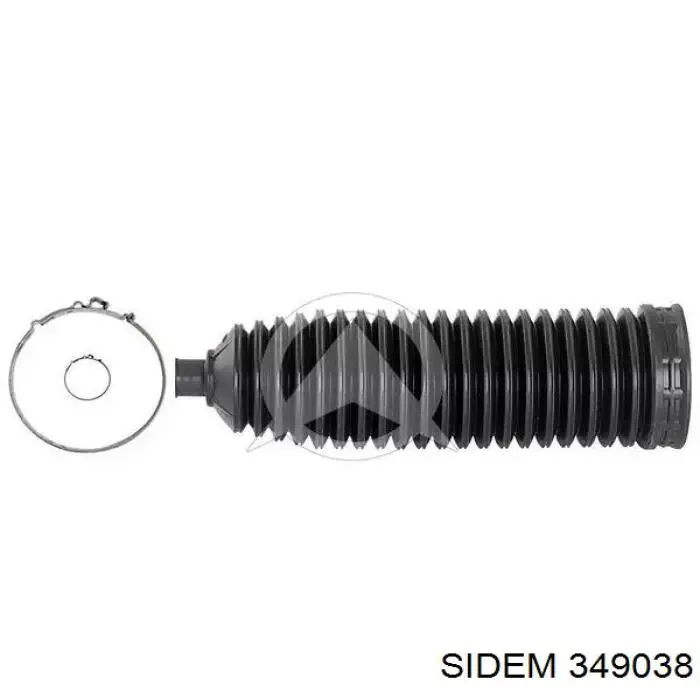 Guardapolvo de dirección izquierdo (cremallera) A1694600196 Mercedes