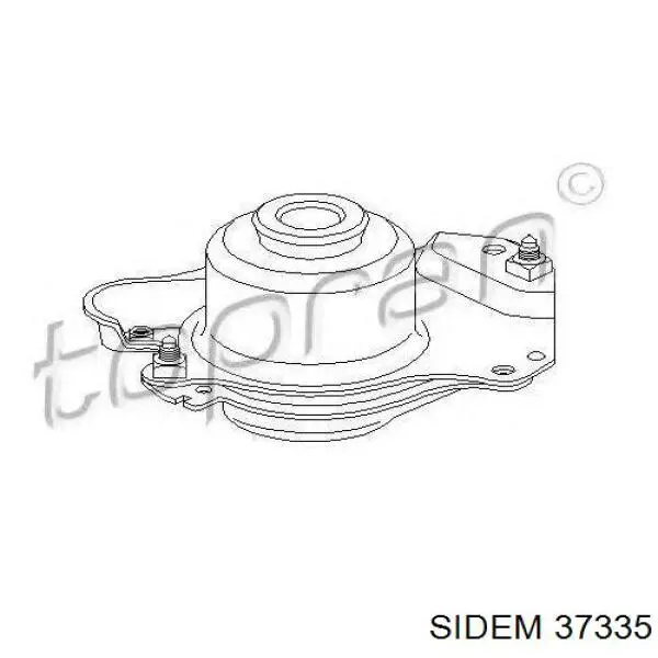 37335 Sidem barra de acoplamiento derecha