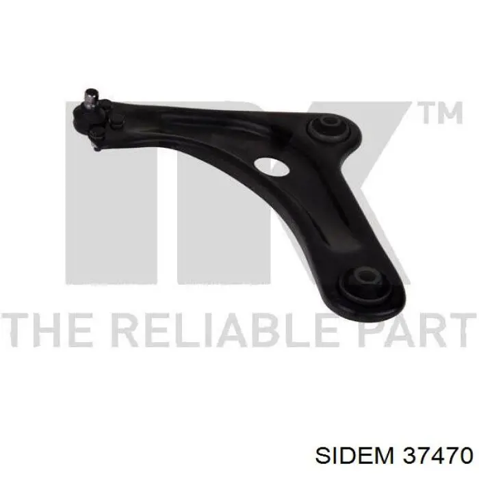 Brazo inferior izquierdo de la suspensión delantera Sidem 37470 precio, desde 33,96 EUR