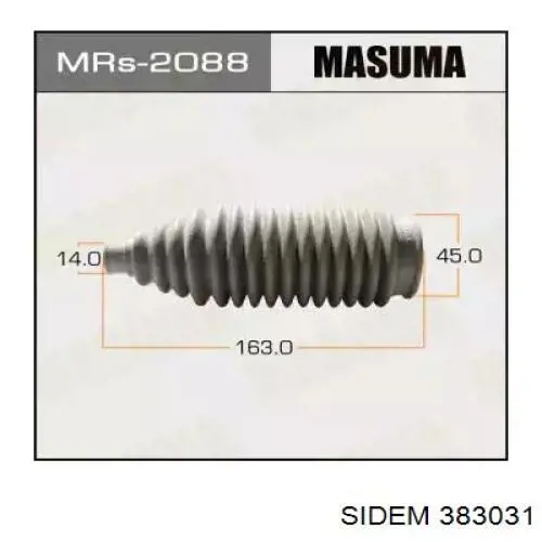 Guardapolvo de dirección Metalcaucho 01564 precio, desde 8,80 EUR