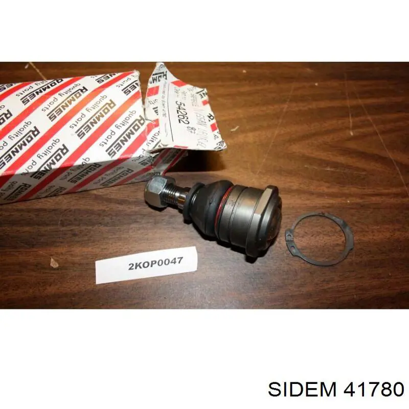 Rótula inferior de suspensión Sidem 41780 precio, desde 12,42 EUR