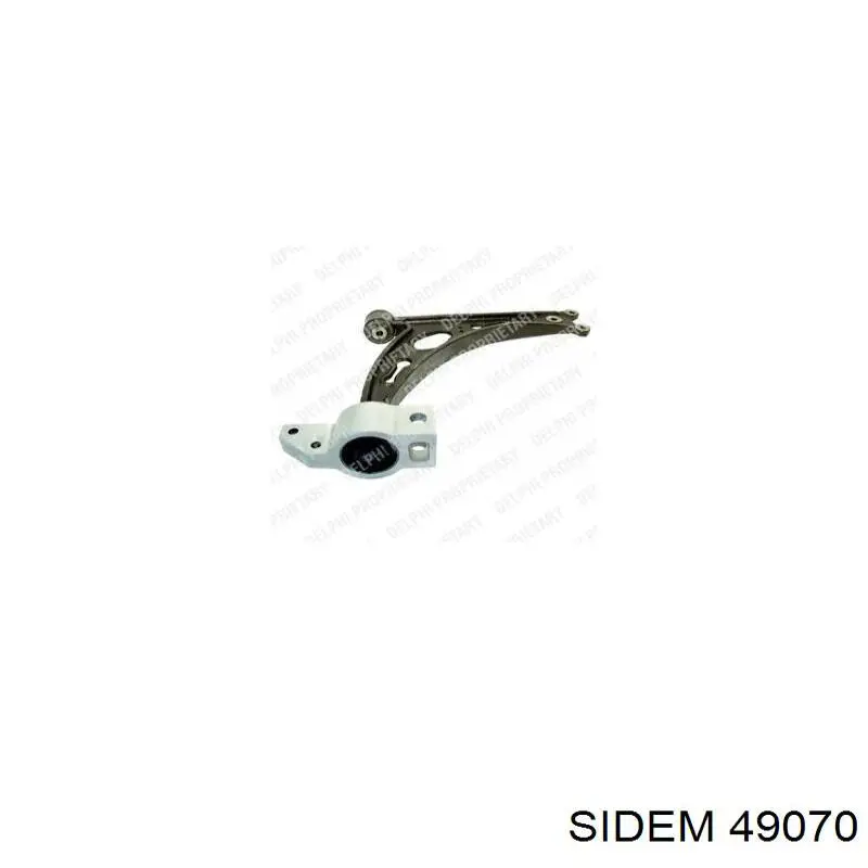 Brazo inferior izquierdo de la suspensión delantera 49070 Sidem