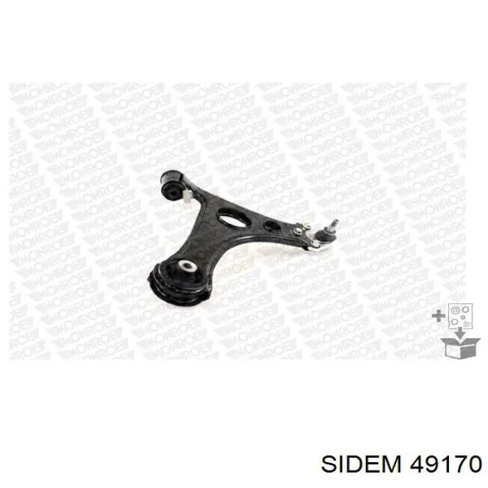 Comprar 49170 Sidem Brazo inferior izquierdo de la suspensión delantera