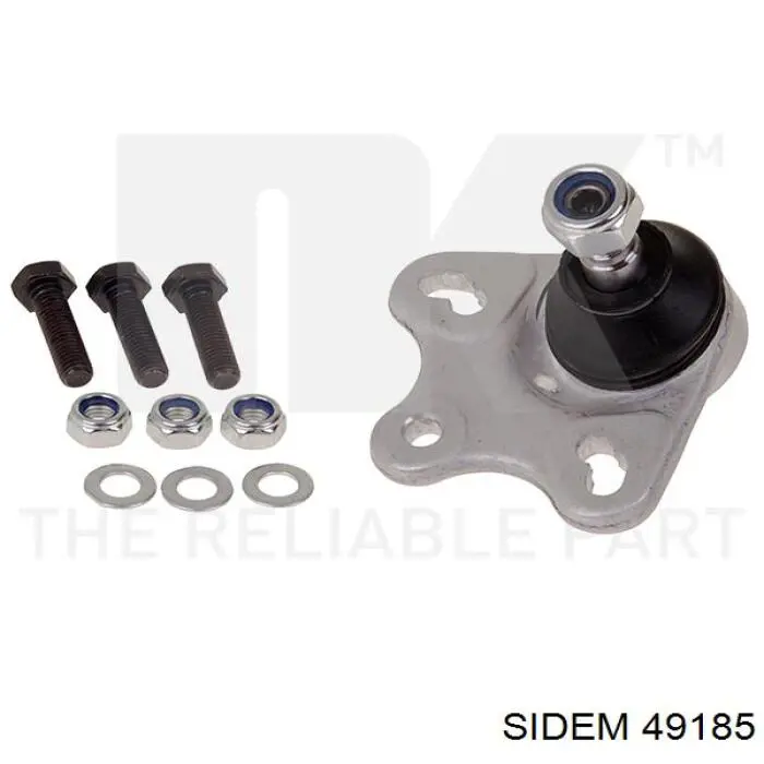 Rótula inferior de suspensión Sidem 49185 precio, desde 11,61 EUR