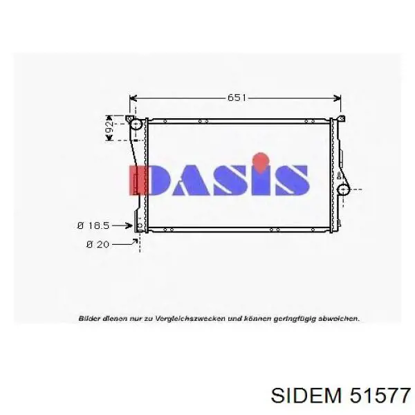 Comprar 51577 Sidem Brazo inferior derecho de la suspensión delantera