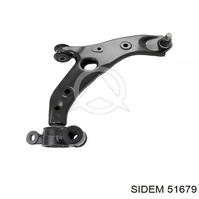 Brazo inferior derecho de la suspensión delantera Sidem 51679 precio, desde 71,15 EUR
