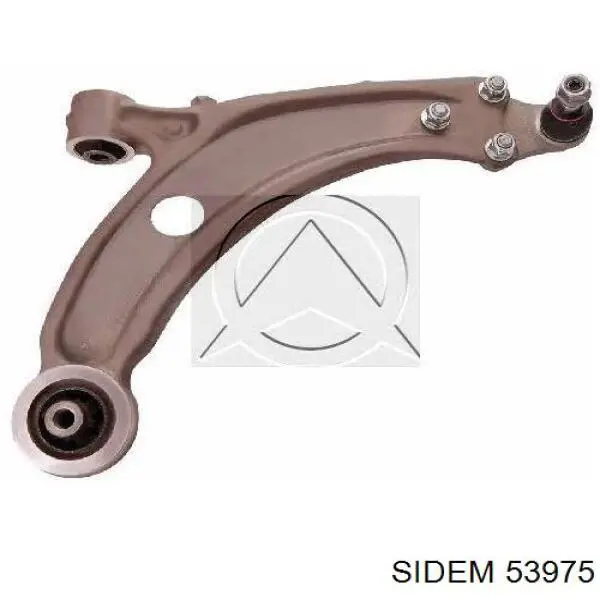 Brazo inferior derecho de la suspensión delantera 53975 Sidem