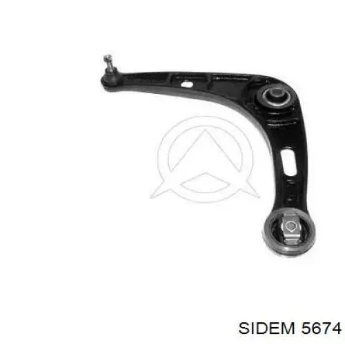 Brazo inferior izquierdo de la suspensión delantera Sidem 5674 precio, desde 66,79 EUR