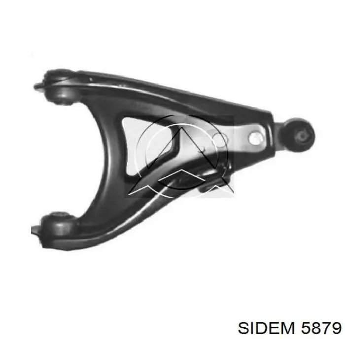 Brazo inferior derecho de la suspensión delantera 5879 Sidem
