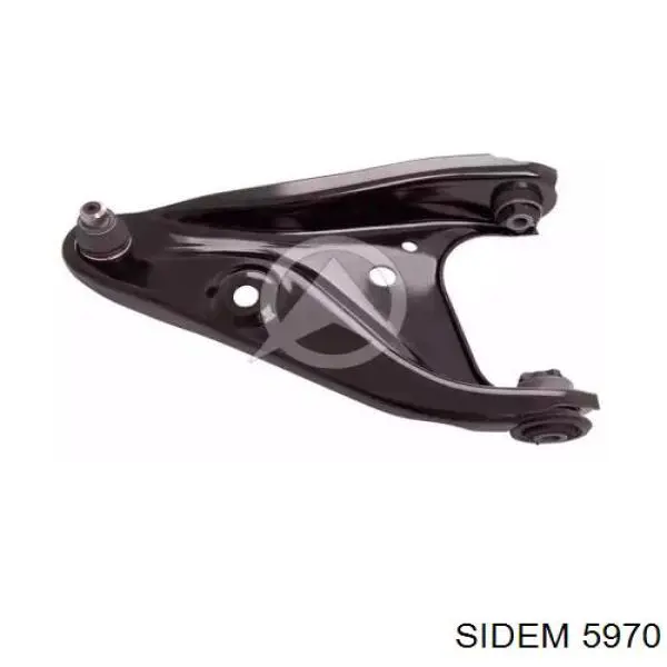 Brazo inferior izquierdo de la suspensión delantera 5970 Sidem