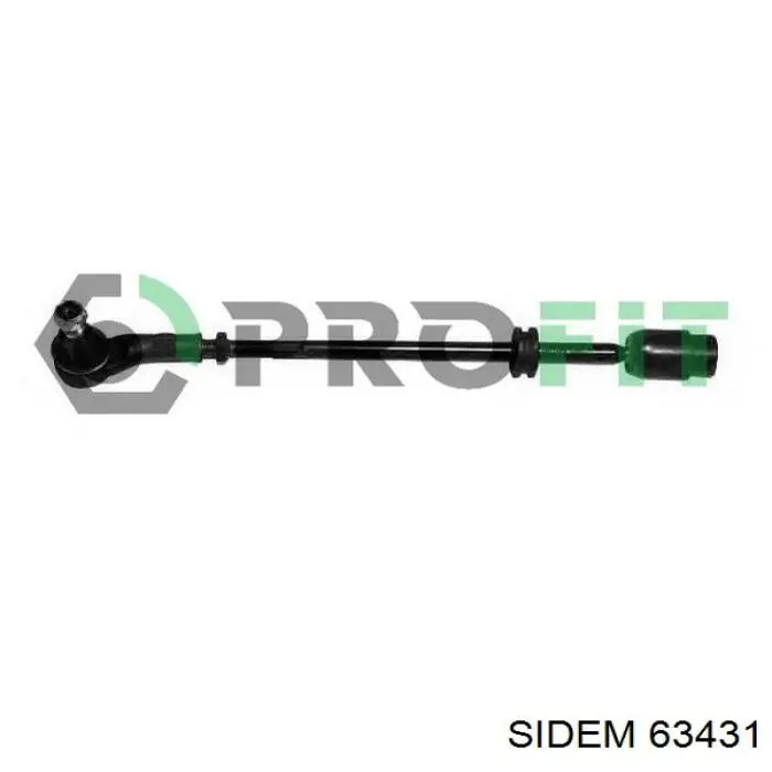 Barra de dirección completa derecha Sidem 63431 precio, desde 30,34 EUR
