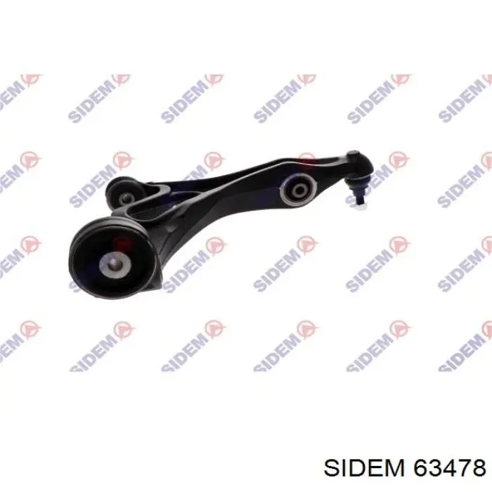Brazo inferior izquierdo de la suspensión delantera 63478 Sidem