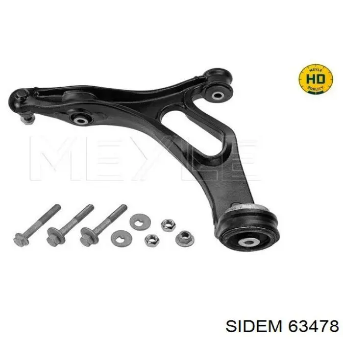 Brazo inferior izquierdo de la suspensión delantera Sidem 63478 precio, desde 175,69 EUR