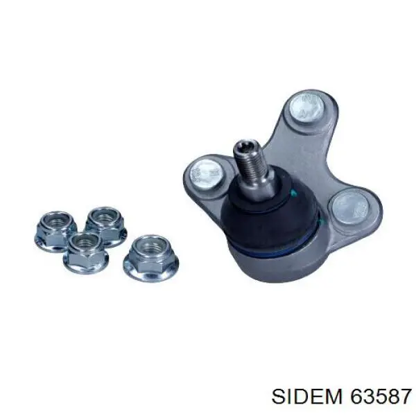Rótula de suspensión inferior derecha Sidem 63587 precio, desde 16,91 EUR