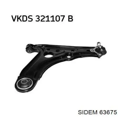 Comprar 63675 Sidem Brazo inferior derecho de la suspensión delantera