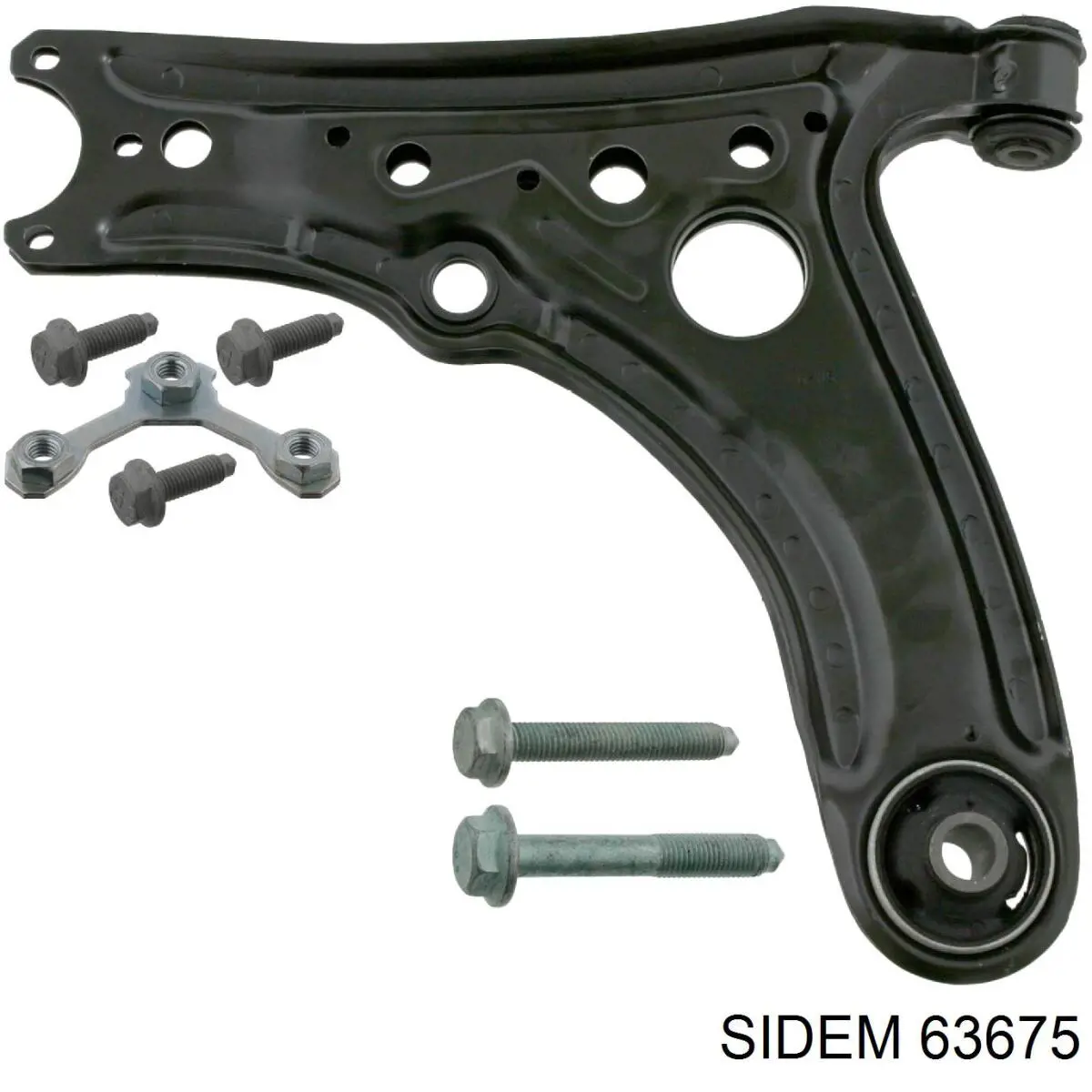 Brazo inferior derecho de la suspensión delantera 63675 Sidem