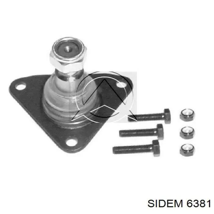Rótula inferior de suspensión Sidem 6381 precio, desde 24,89 EUR