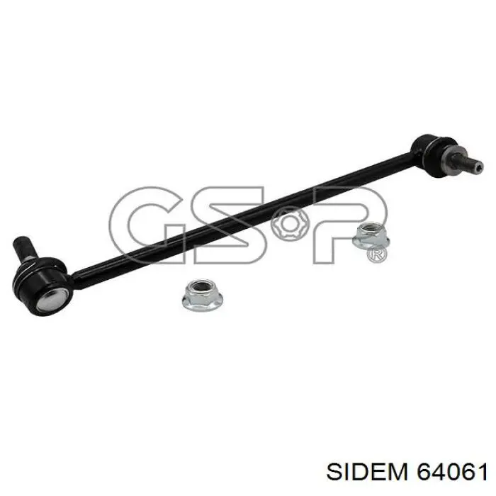 Bieleta estabilizadora delantera derecha Sidem 64061 precio, desde 20,30 EUR