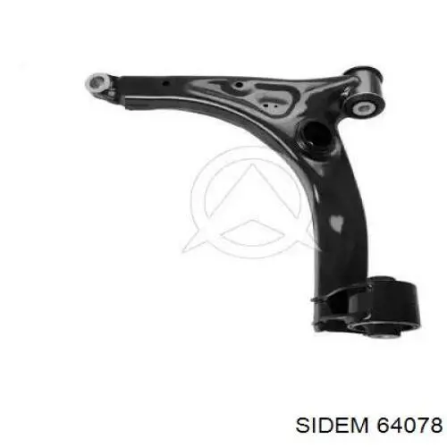 2N0407151L VAG Brazo inferior izquierdo de la suspensión delantera