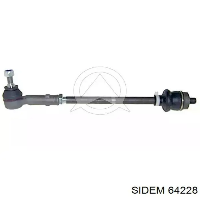 Barra de dirección completa izquierda 64228 Sidem