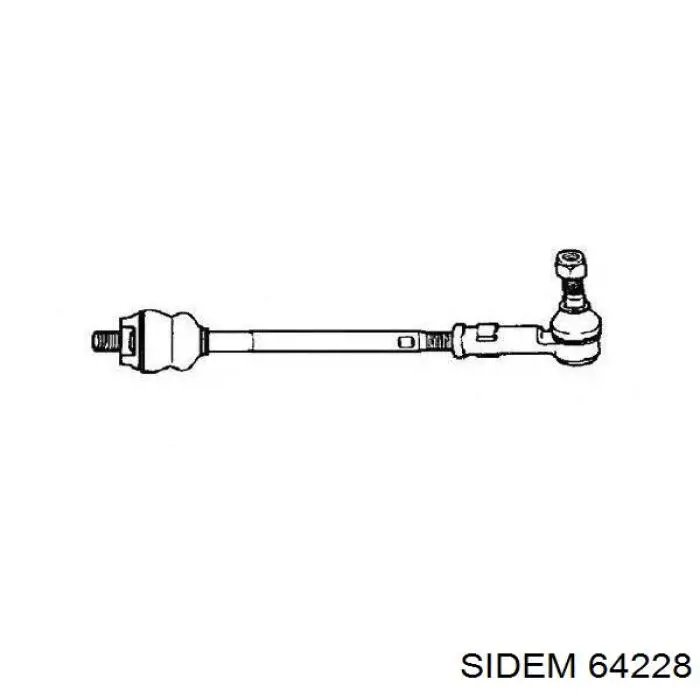 Barra de dirección completa izquierda Sidem 64228 precio, desde 30,37 EUR