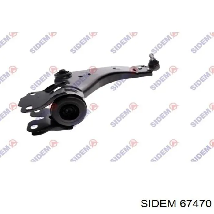 8G9N3A053A Volvo Brazo inferior izquierdo de la suspensión delantera