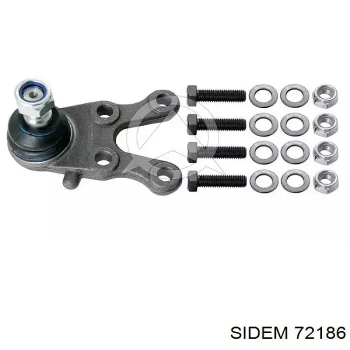 Rótula de suspensión inferior izquierda Sidem 72186 precio, desde 33,23 EUR
