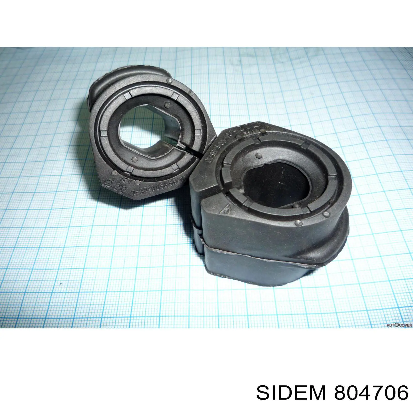 Comprar 58728 Metalcaucho Silentblock delantero de ballesta trasera