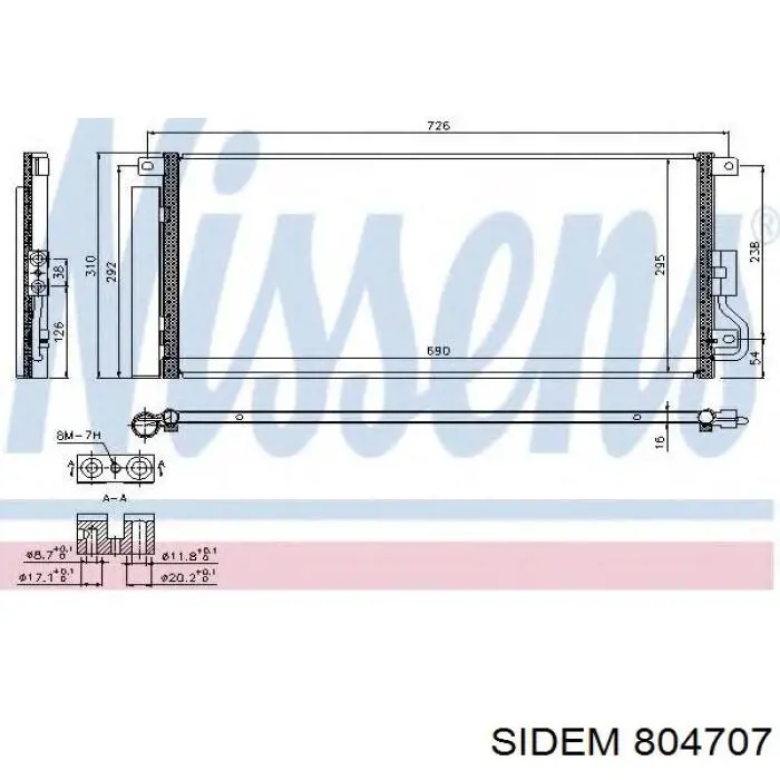 Silentblock delantero de ballesta trasera Sidem 804707 precio, desde 14,87 EUR