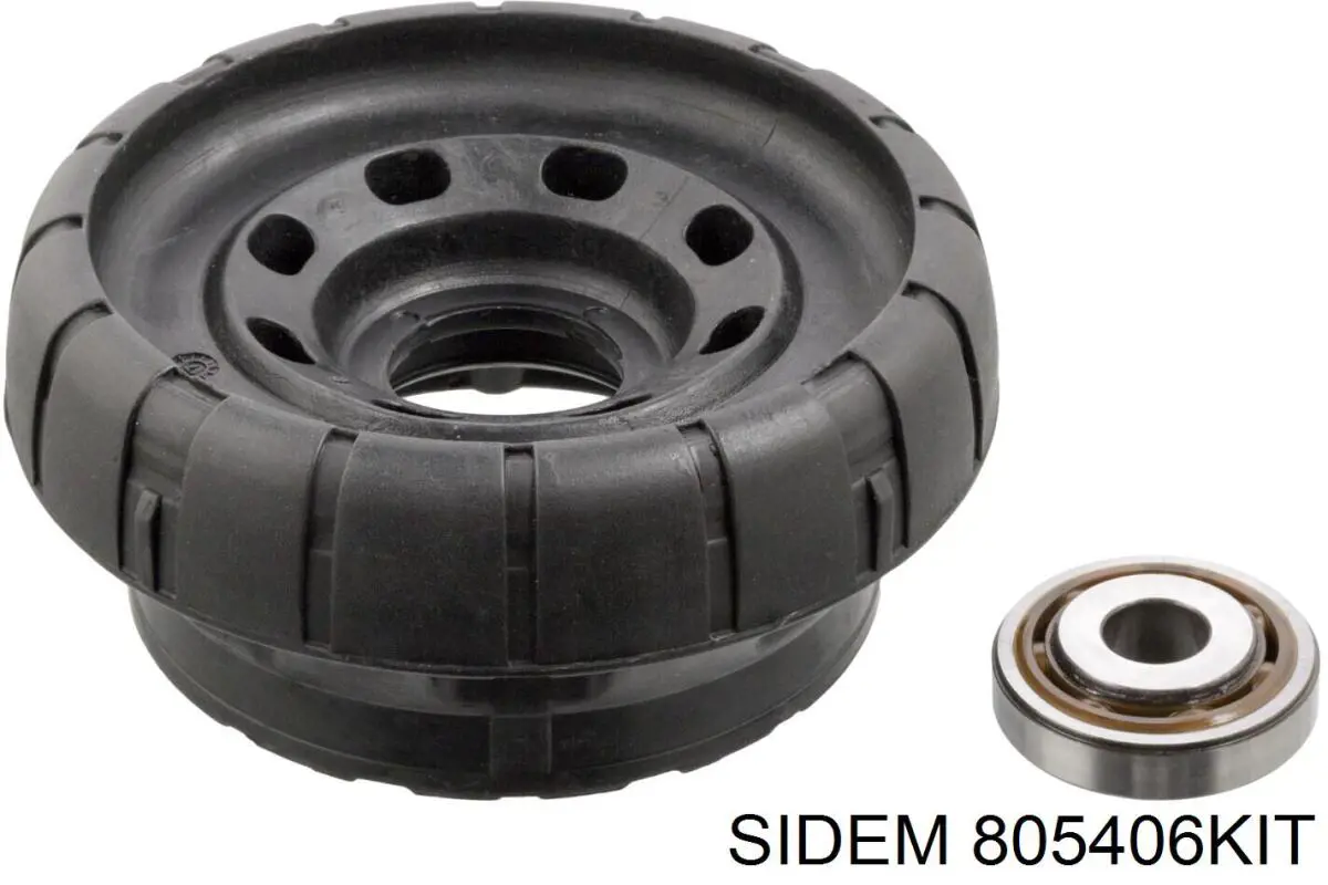 Soporte del amortiguador delantero Sidem 805406KIT