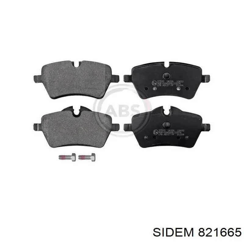 Silentblock suspension Sidem 821665