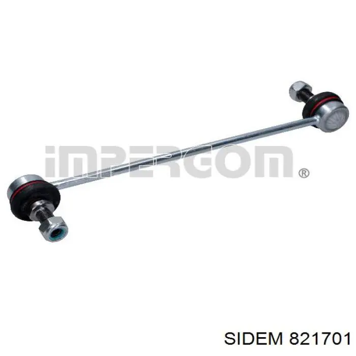 Buje del brazo inferior trasero 821701 Sidem