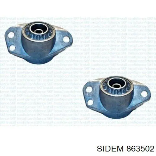 Copela de amortiguador trasero 863502 Sidem