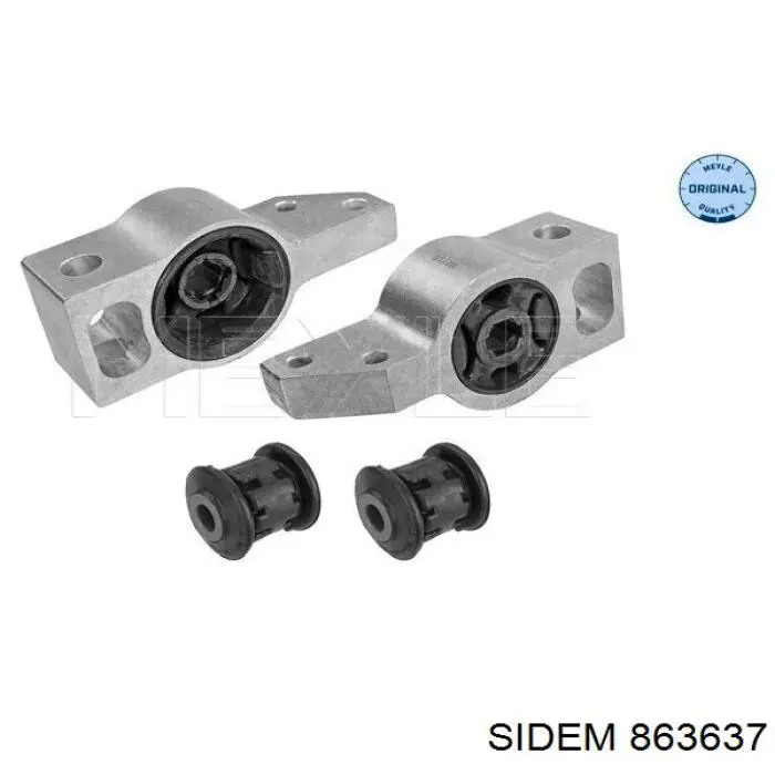 Silentblock de brazo de suspensión Sidem 863637 precio, desde 47,82 USD