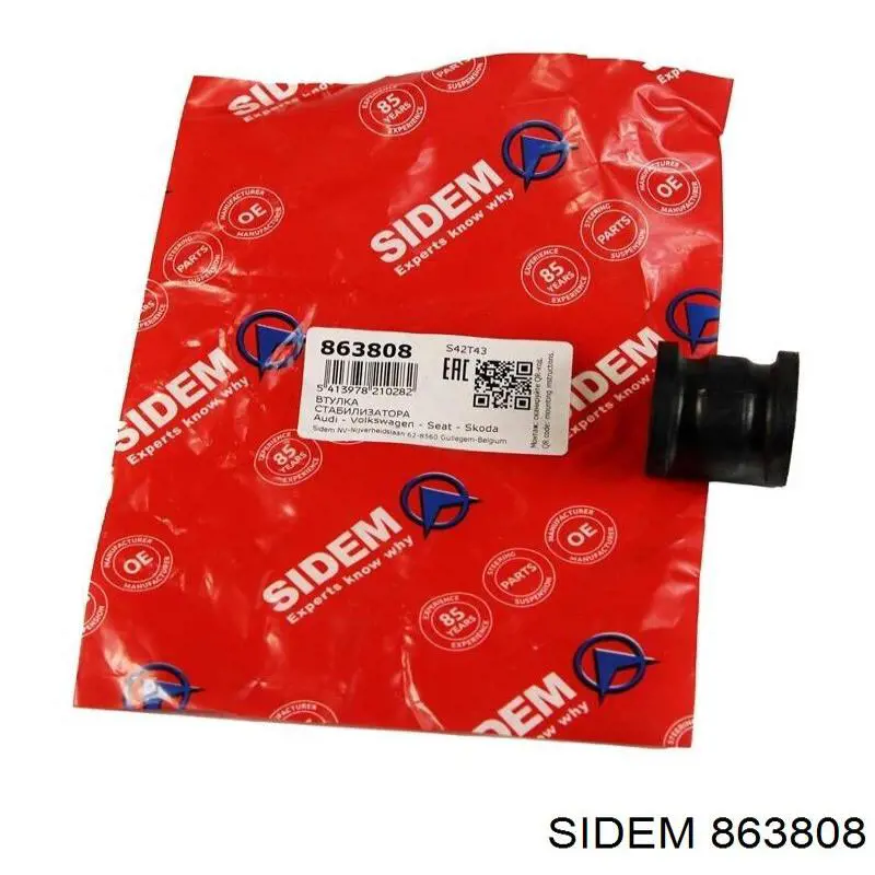 Buje de barra estabilizadora delantera Sidem 863808 precio, desde 2,47 EUR