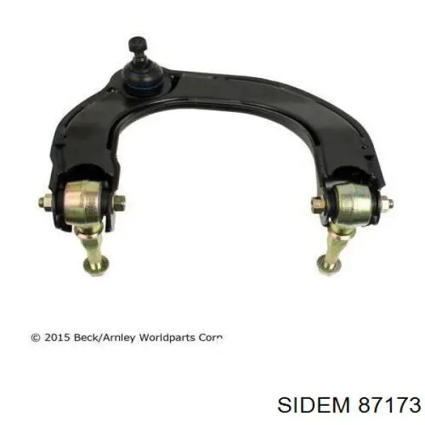 Brazo superior derecho de la suspensión delantera Mapco 59383