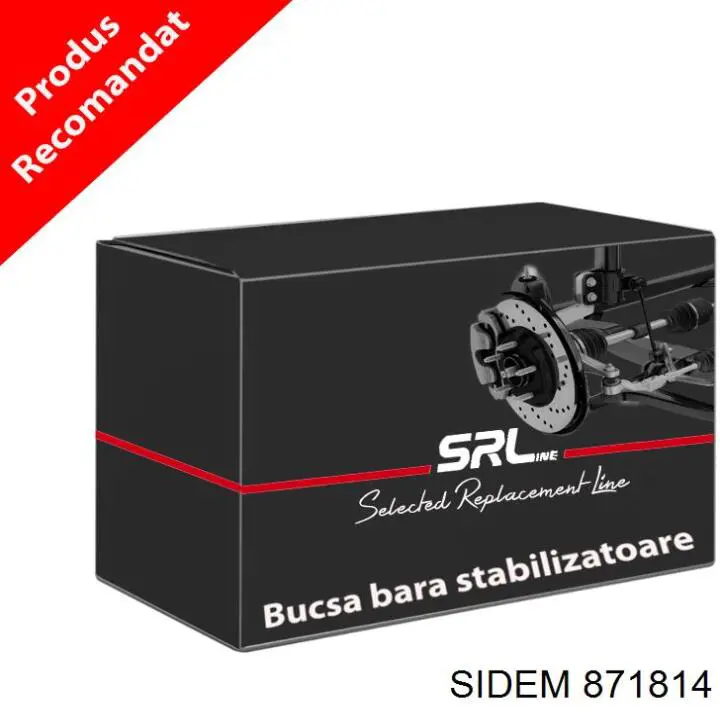Buje de barra estabilizadora delantera Metalcaucho 06480 precio, desde 4,06 EUR