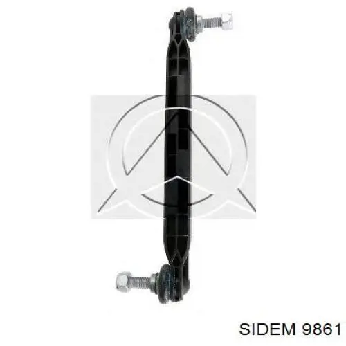 Soporte de la barra estabilizadora delantera Sidem 9861