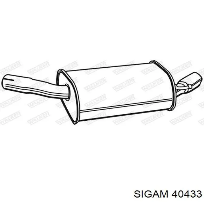 Silenciador central Bosal 281145 precio, desde 74,19 EUR