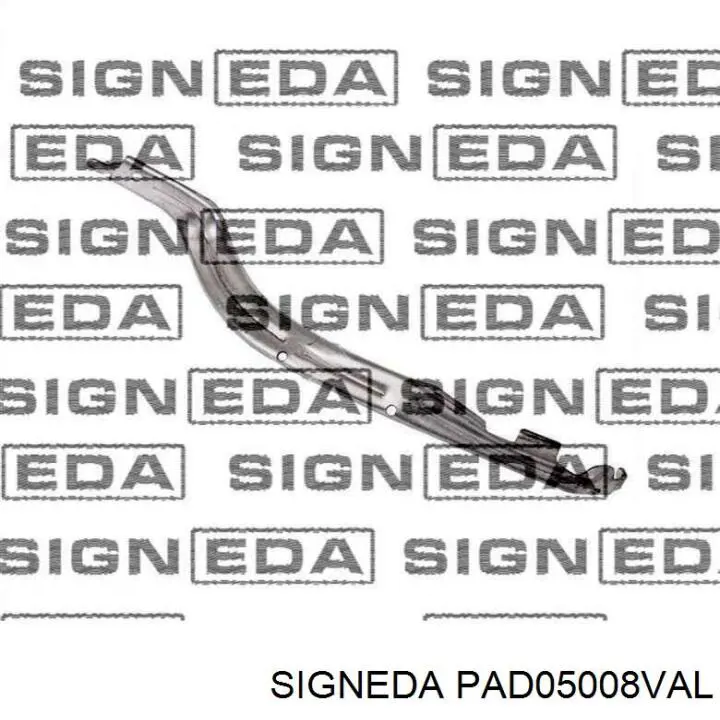 PAD05008VAL Signeda alerón parachoques delantero izquierda