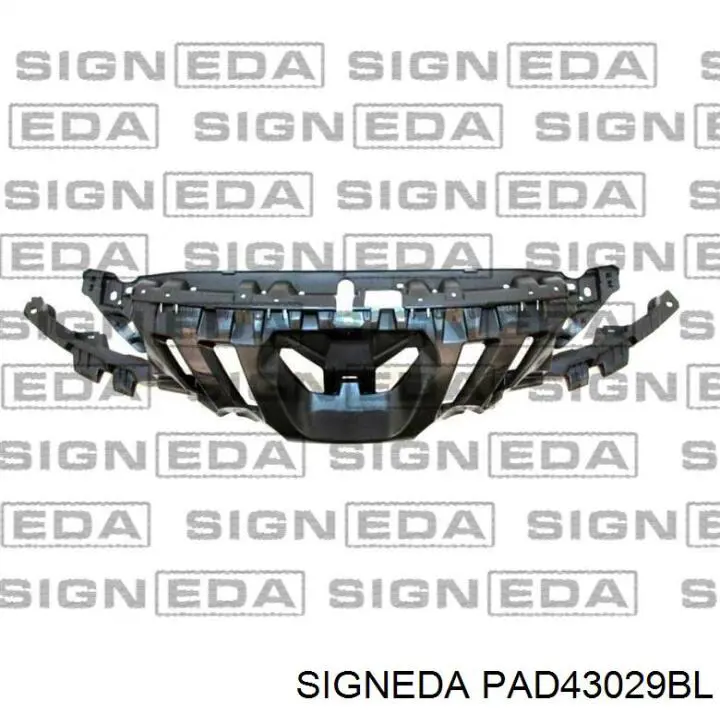 PAD43029BL Signeda soporte de parachoques delantero izquierdo