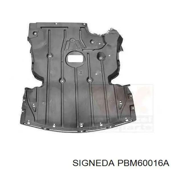 PBM60016A Signeda Protector antiempotramiento del motor delantera