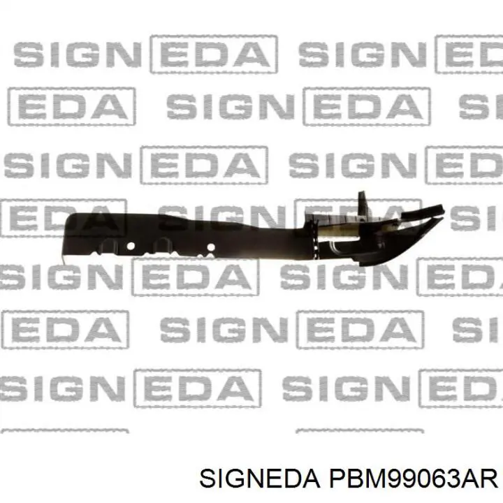 PBM99063AR Signeda soporte para guardabarros delantero, derecho trasero