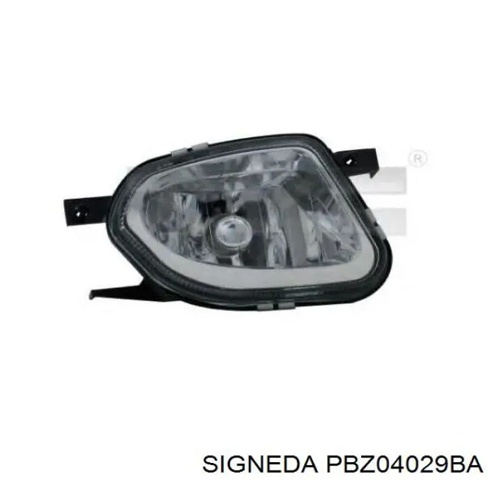 PBZ04029BA Signeda Paragolpes delantero